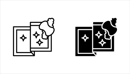 carpet cleaning icon set, Thin linear carpet cleaning, housework, vector illustration on white background