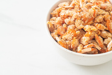 dried shrimps or dried salted prawn