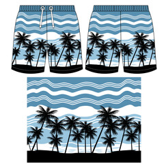 Beach short design vector illustration