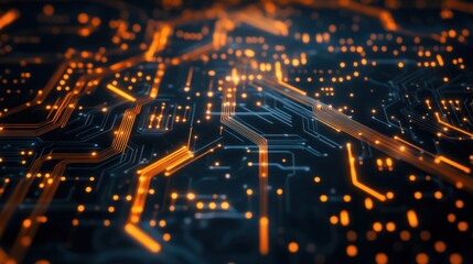 Obraz premium Abstract Circuitry