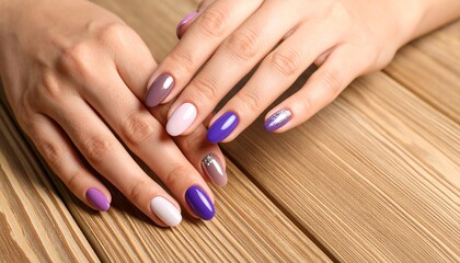 Fototapeta premium hands with manicure