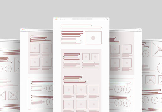 Wireframe Landing Page