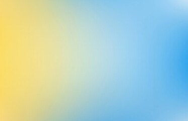 Harmony-themed pastel gradient background in soft yellow and light blue, tranquil illustration for peaceful moments on the International Day of Peace