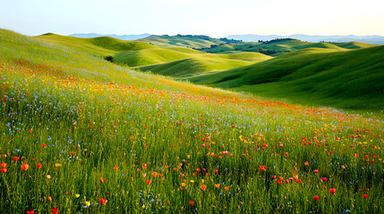 Rolling Hills Wildflowers
