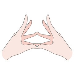 ミーラ・ムドラのイラスト