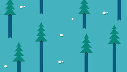 christmas trees background