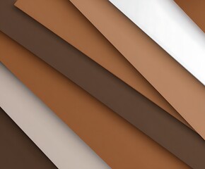 Obraz premium Abstract brown color paper layers texture
