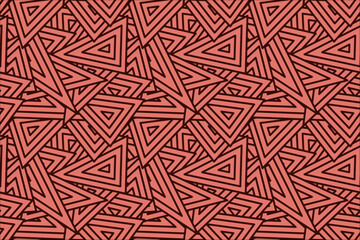 Bold Geometry Angular Triangles