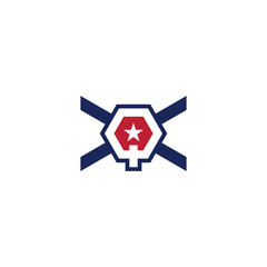 Versatile XQ QX Star Monogram Logo for All Industries