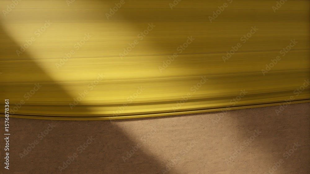 Canvas Prints abstract yellow bands with diagonal light and textured base gold lines