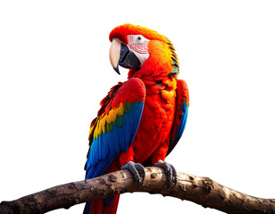 Obraz premium blue and yellow macaw ara ararauna