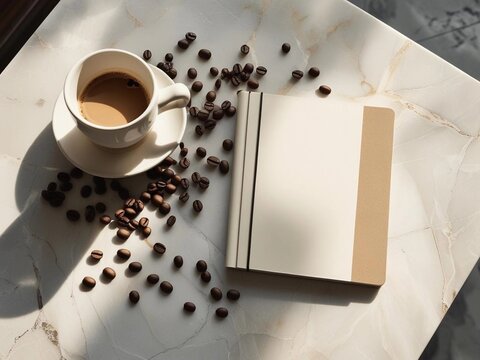 cup of coffee on the table - Powered by Adobe