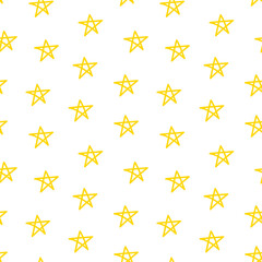 star doodle pattern background. doodle stars pattern background.