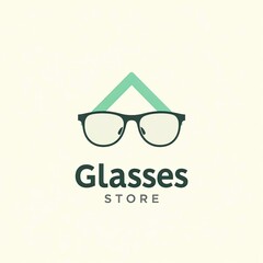 Stylized eyeglasses icon with modern, colorful design. Ideal for app logos, vision care branding, optical services, or concepts related to intelligence, clarity, and technology.