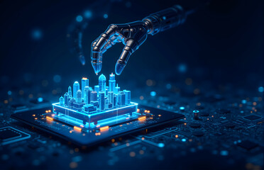 Robot Arm and Digital City