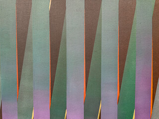 modern striped artwork background. hand-painted artistic canvas.