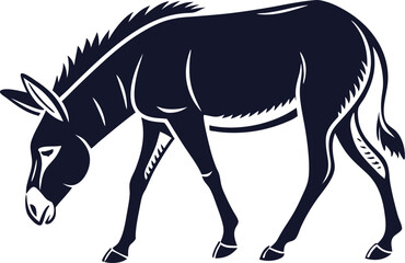 vector illustration of a horse