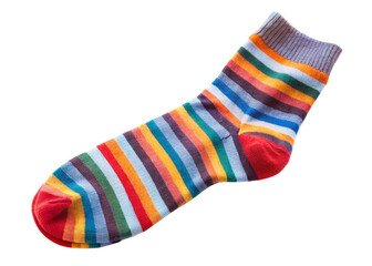 Socks isolated on white background