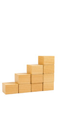Brown Sugar Cubes Stack Isolated Transparent Background Sweet Ingredient