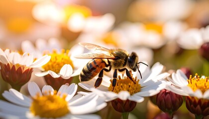 bee on a flower