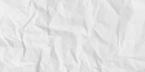 White Paper Texture background. Crumpled white paper abstract shape background with space paper recycle for text.