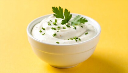 Close up photo of Tartar Sauce on white bowl