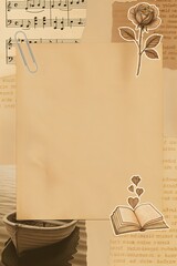 Letterhead. menu for restaurant