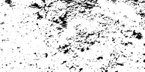 Black and white noise paper dust. Distressed Dirty rough overlay texture. Black grunge texture on transparent backdrop background. Scratches on a white background.	