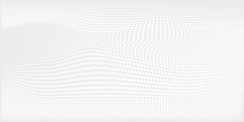  Light Gray Halftone Grid Abstract Background