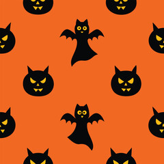 Halloween Seamless Pattern | Spooky and Creepy Design