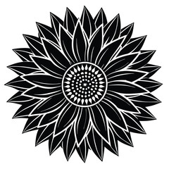 Radiating Mandala-Inspired Artwork