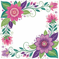 abstract floral background