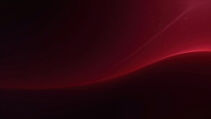 Obraz premium Flowing Crimson Light Waves Dance Through Midnight’s Silent Embrace