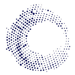 Fototapeta premium Patrón vectorial de starburst con puntos de semitono y gradiente
