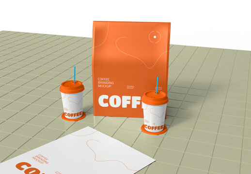 Coffee Branding Mockup
