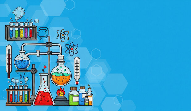 vector illustration of an medical science background