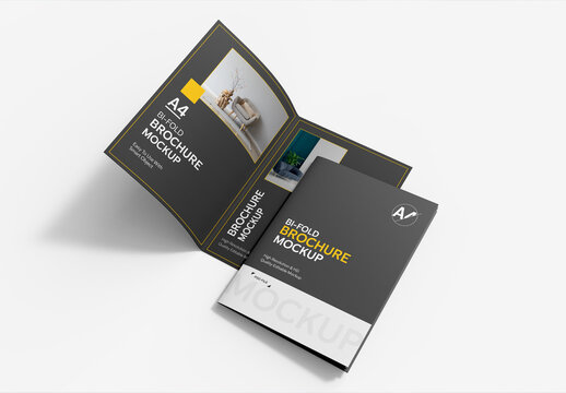 Bifold Brochure Mockup