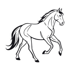  A hours silhouette, line art vector