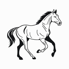  A hours silhouette, line art vector