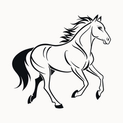  A hours silhouette, line art vector