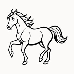  A hours silhouette, line art vector