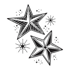 Fototapeta premium Star Shapes