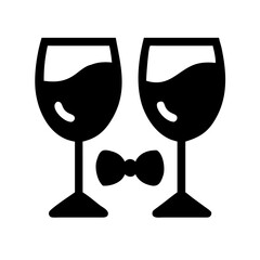 Cherry Bow Tie Vector