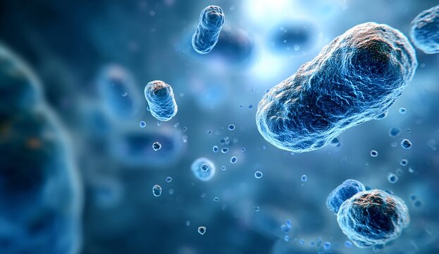 Botulism Bacteria close-up