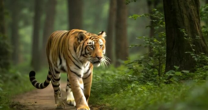 tiger in the wild