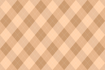 Soft beige argyle design with warm tones. Ideal for autumn, Thanksgiving, and rustic-themed packaging or fabric.