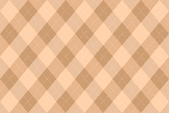 Soft beige argyle design with warm tones. Ideal for autumn, Thanksgiving, and rustic-themed packaging or fabric.