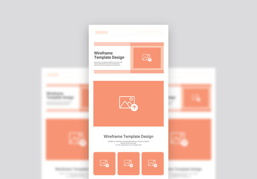 Wireframe Template Layout