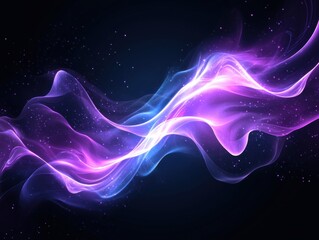 Obraz premium Abstract swirling lightscapes