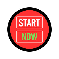 Start Now Graphic: Motivation, Action, and Immediate Engagement